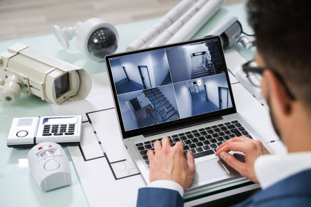 istock Person Watching Footage On Digital Tablet 1208085322
