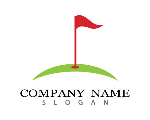 Vector illustration of Golf Logo Template