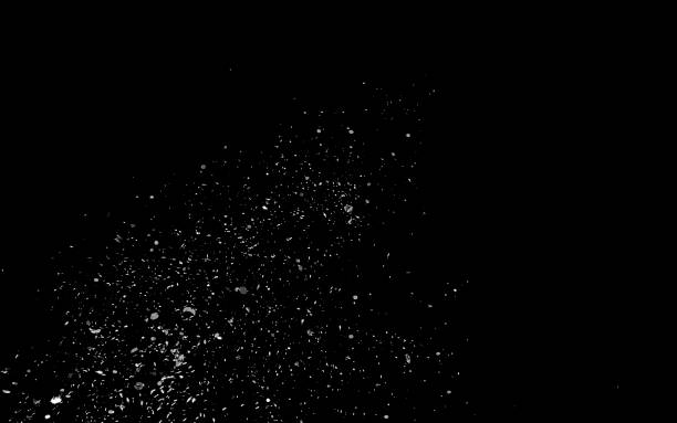 istock Silver confetti. Abstract background with silver shiny sparkling sparkles. 1208090516