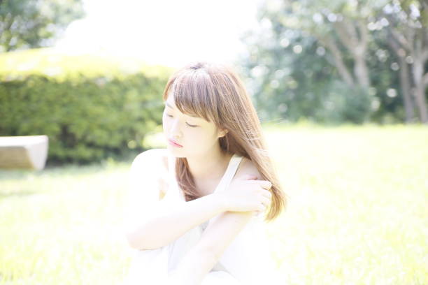istock woman with a cute smile 1208107673