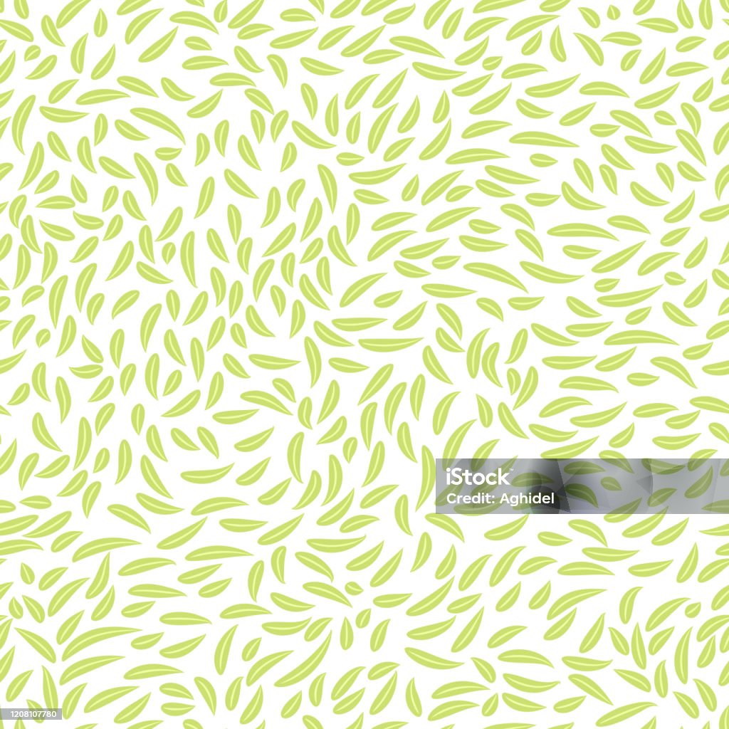 Light Leave Pattern Light Green Leaf Pattern
