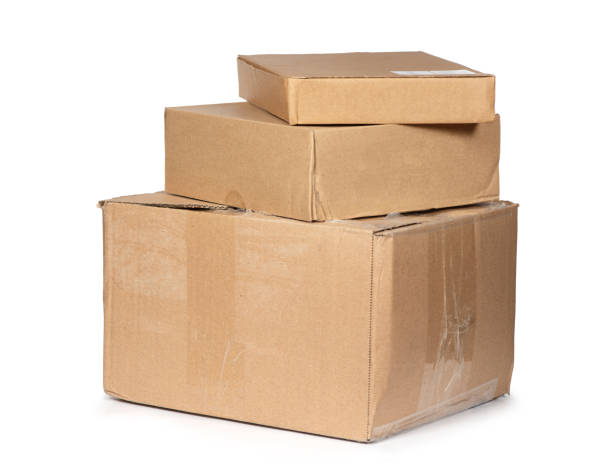 istock online shopping packages isolated on white background 1208109469