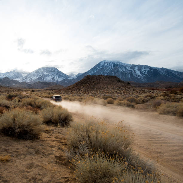 istock Truck in the rugged mountains 1208110448