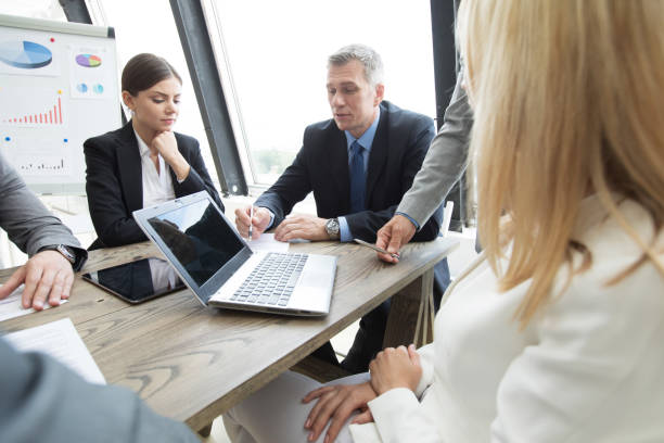 istock Business people in meeting 1208114147