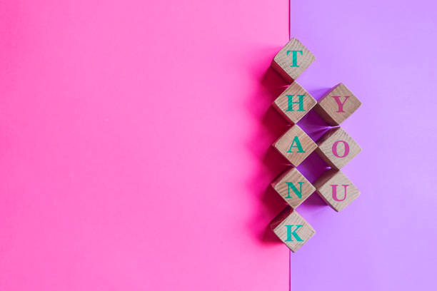 istock Thank you written on wooden cubes. 1208116337