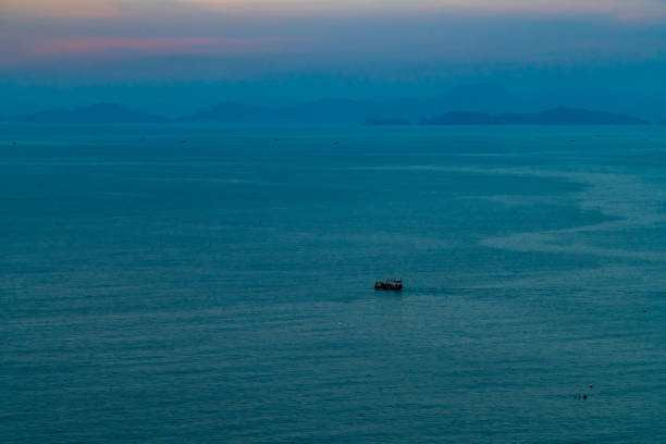 Early morning sea scenery,Xiapu,China.