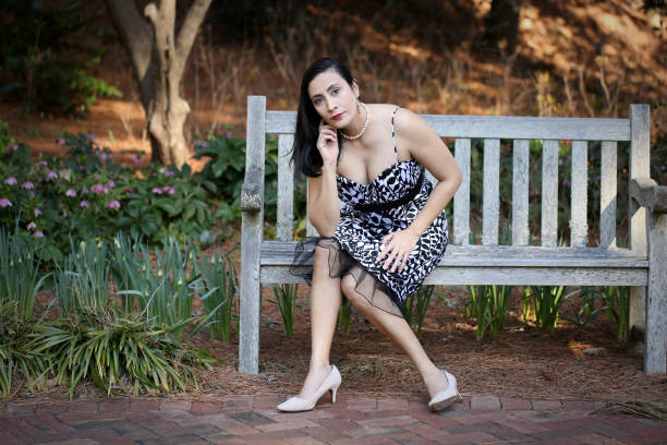 istock Female portrait outside 1208124405