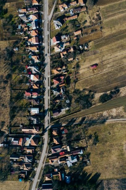 istock Flying over city area 1208130635