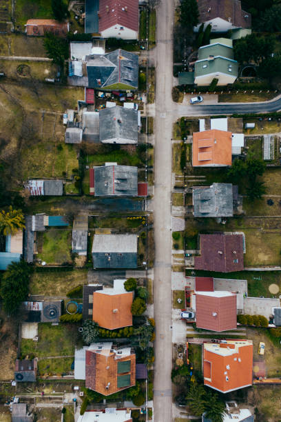 istock Flying over city area 1208131569