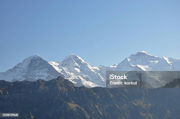 Góra Eigergóra Monchgóra Jungfrau - zdjęcia stockowe i więcej obrazów Góra Eiger - Góra Eiger, Góra Jungfrau, Góra Monch