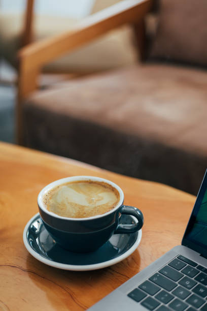 istock Coffee Americano on Wooden Table 1208140299
