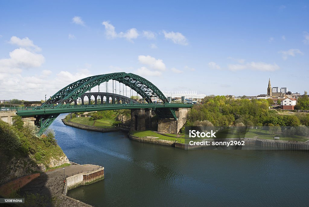 Wearmouth Bridge  Sunderland Stock Photo