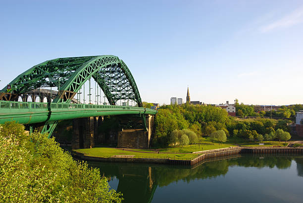 Wearmouth Bridge  river wear stock pictures, royalty-free photos & images