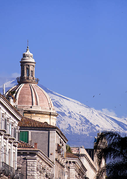 istock Volcano Etna view from Catania 120814089