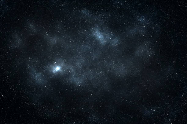Abstract Space background with nebula and stars, night sky and milky way.