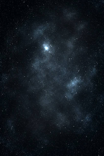 istock Abstract Space background with nebula and stars, night sky and milky way. 1208146555