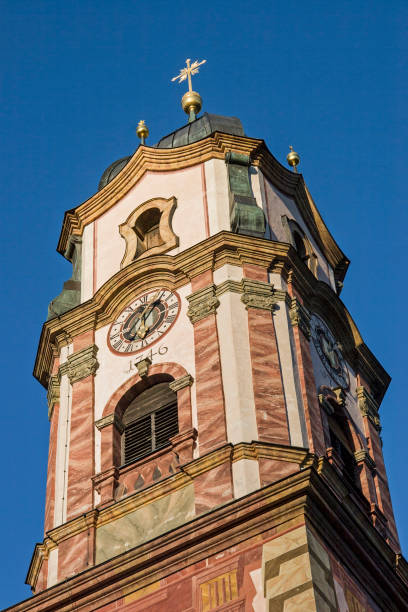 istock Tower of Mittenwalder parish church 1208147101