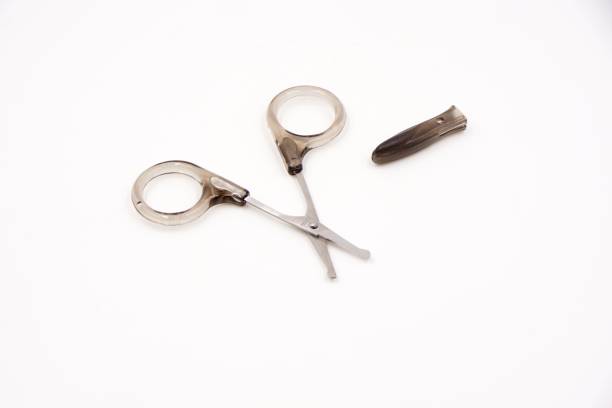 istock Small scissors for cutting nose hairs 1208149555