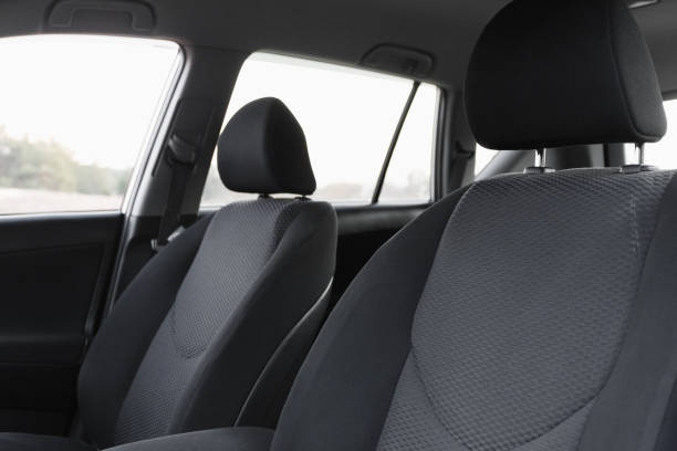 istock Car interior, part of front seats, close 1208151919