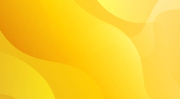 необычный желтый и оранжевый фон с тонкими лучами света - жёлтый иллюстрации stock illustrations