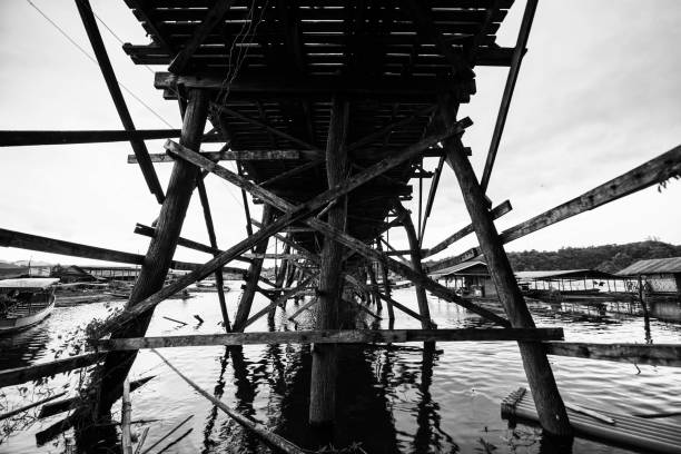 Mon wooden bridge in Sangkhlaburi