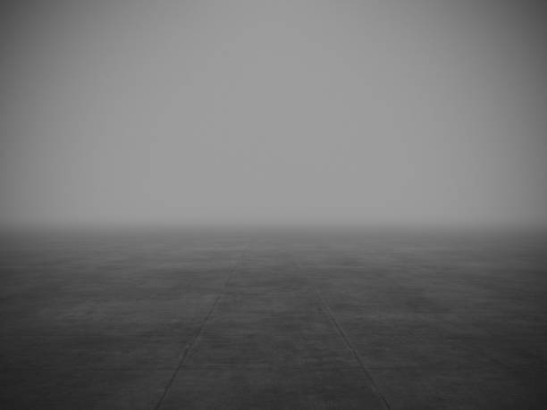 istock Empty concrete floor with mist or fog 1208165830