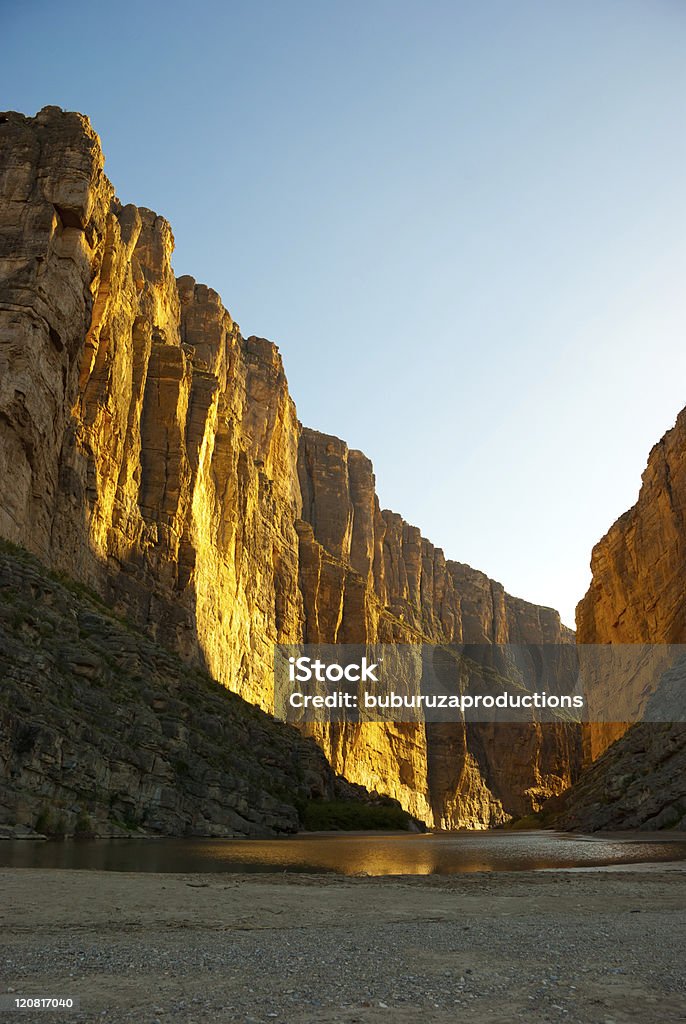 Santa Elena Canyon - Foto de stock de Parque Nacional Big Bend libre de derechos