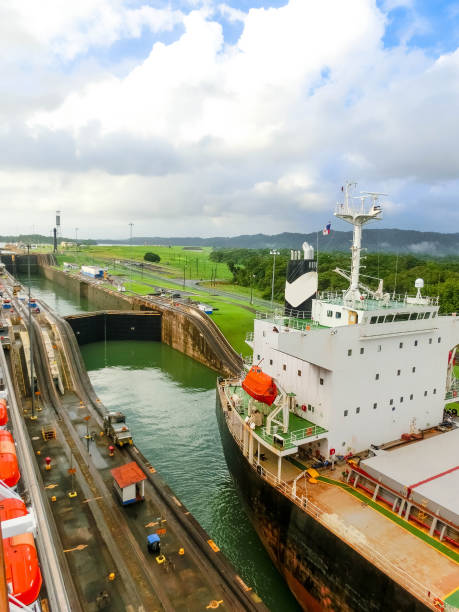 istock View of Panama Canal from cruise ship 1208171311