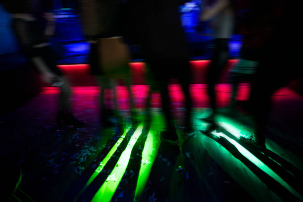 istock Audience dancing in concert. Blurred motion 1208175156