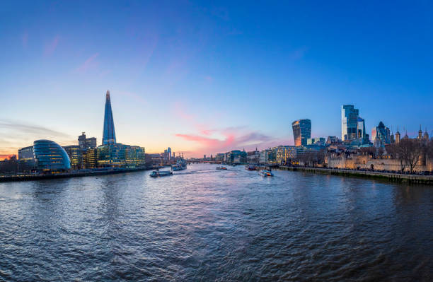 istock London City Skyline and River Thames at Sunset, UK 1208180920
