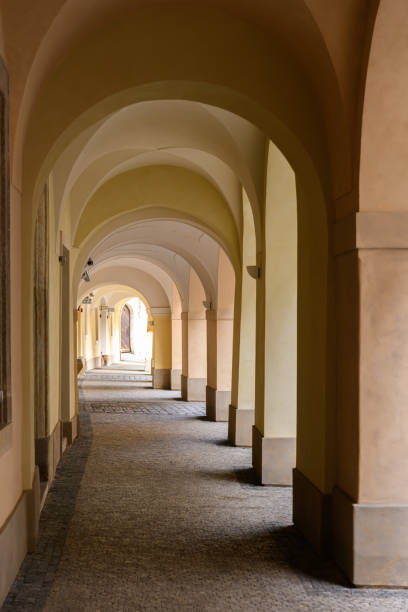 istock Archways in Prague city 1208183691