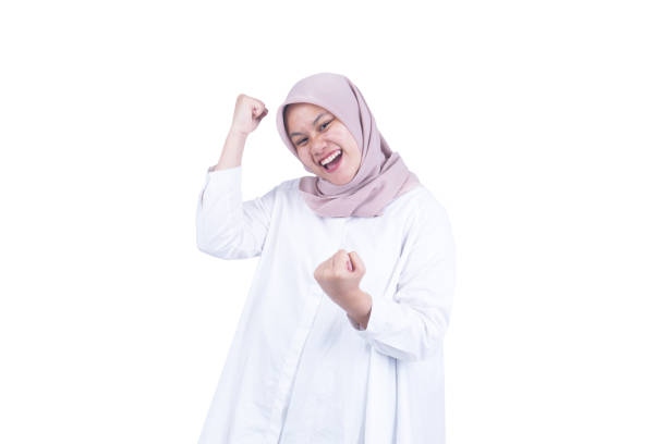 istock Happy Southeast Asian Muslim Woman - Copy Space 1208184052