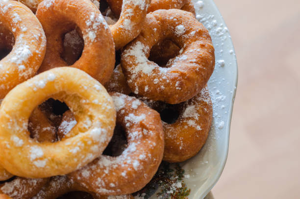istock Sweet Homemade Yeast-Free Donuts. 1208187055