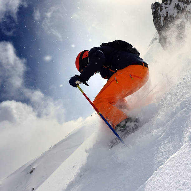 istock Extreme skiing in St. Anton, Austria 1208199319