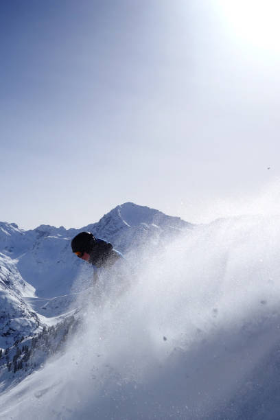 istock Extreme skiing in St. Anton, Austria 1208199332