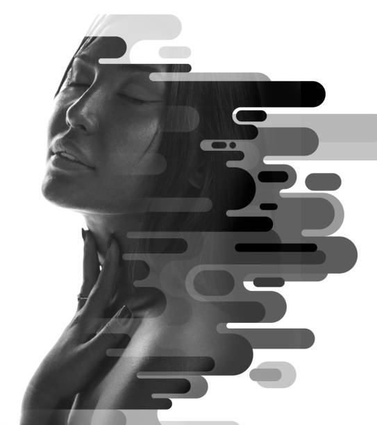 istock A portrait combined with a digital illustration 1208200810