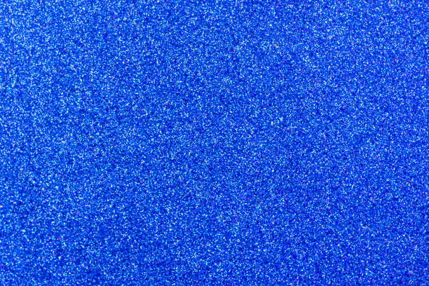 istock Texture background surface made of foamiran. Shiny blue foamiran background with glitter effect. Color of the Year 2020 1208202254