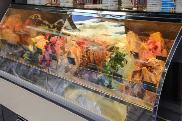 istock Lots of ice cream in different flavours found in Florence 1208210624