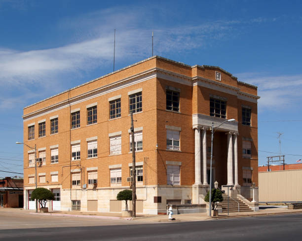 VERNON, TEXAS 1929 Municipl Building 1920 1929 stock pictures, royalty-free photos & images
