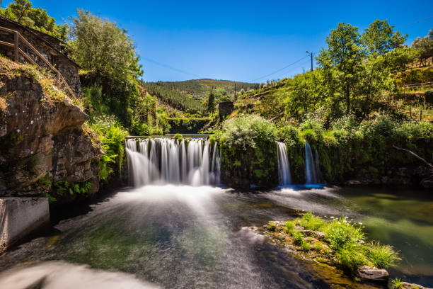 Poco da Broca Waterfall - Barriosa, Sierra Estrella, Portugal, Europe