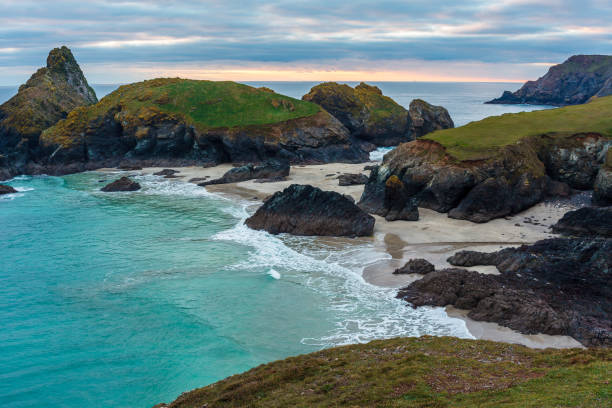 istock Sunset Kynance Cove Cornwall England UK 1208214613