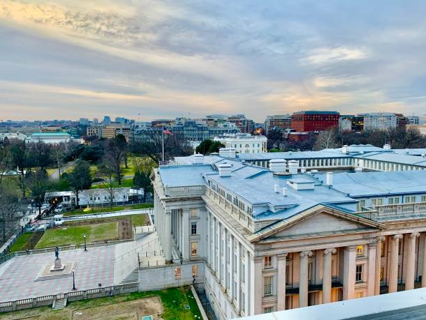 istock Treasure department and the White House 1208231288