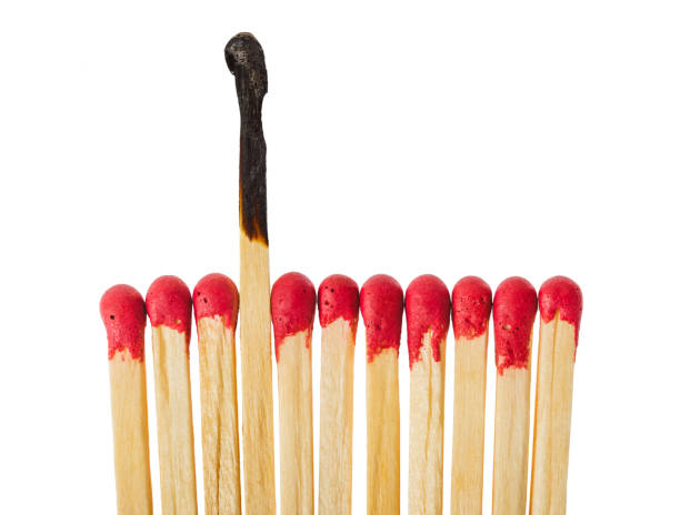 istock Matches - leadership or inspiration concept 1208235336