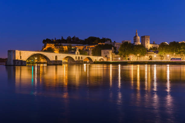 Avignon - Provence France - travel and architecture background