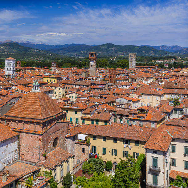 istock Panorama of Lucca Italia 1208241191