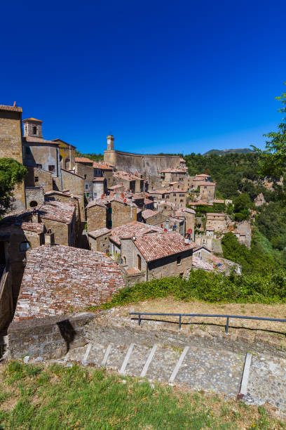 istock Sorano medieval town in Tuscany Italy 1208241493