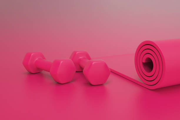 istock 3D Rendering Exercising Concept stock photo 1208251164