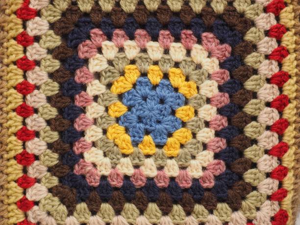 istock Colorful yarn knitting texture background 1208251222