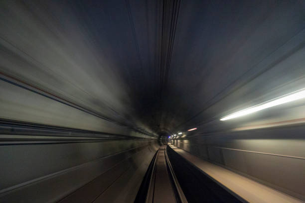istock Sydney, Australia, metro subway driving track 1208263174