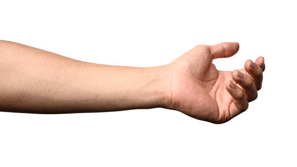 istock hand holding something like a bottle or can 1208269089
